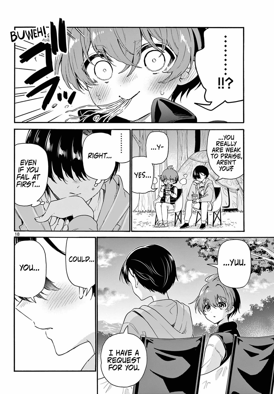 Mikadono Sanshimai wa Angai, Choroi chapter 150 page 18