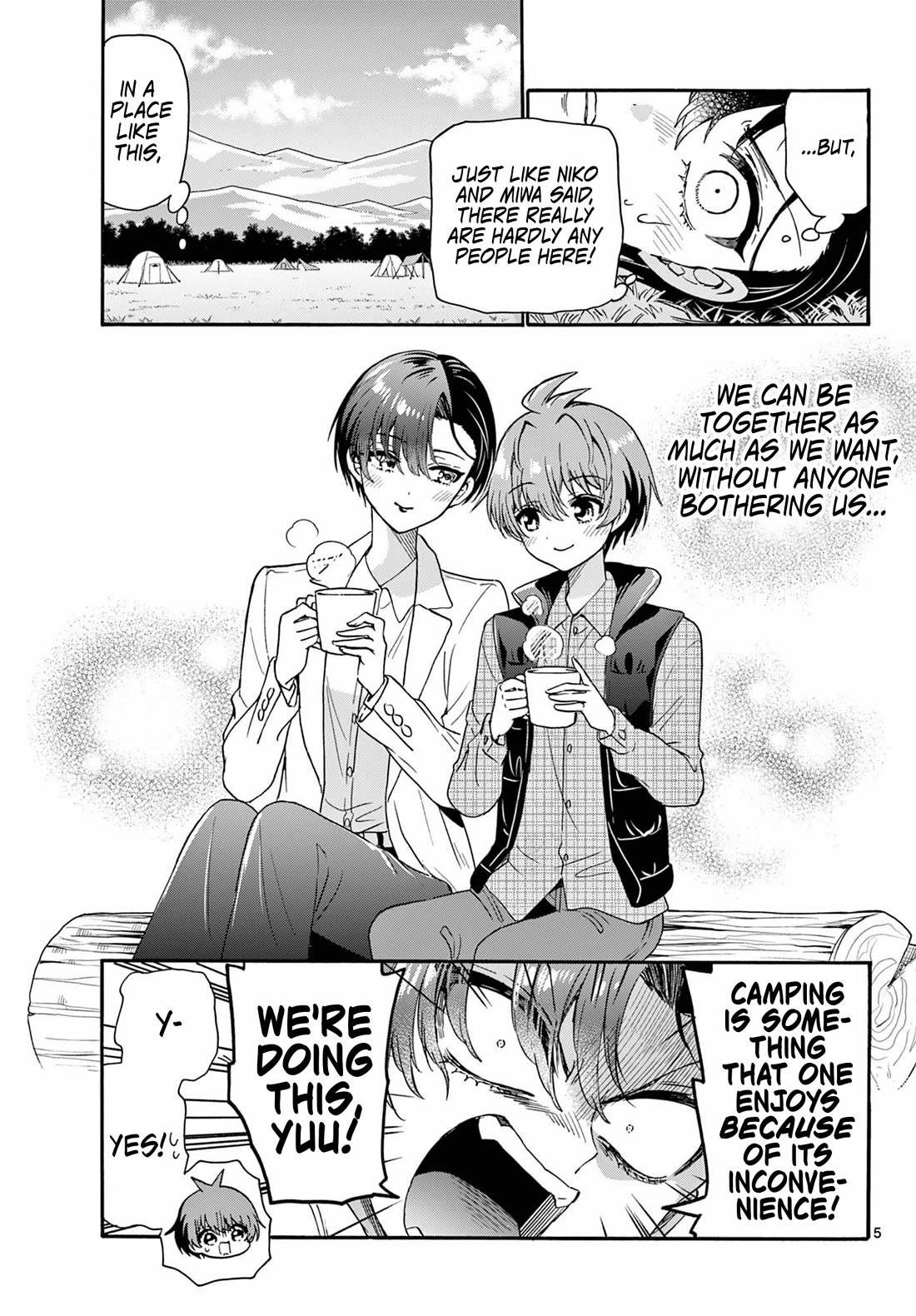 Mikadono Sanshimai wa Angai, Choroi chapter 150 page 5