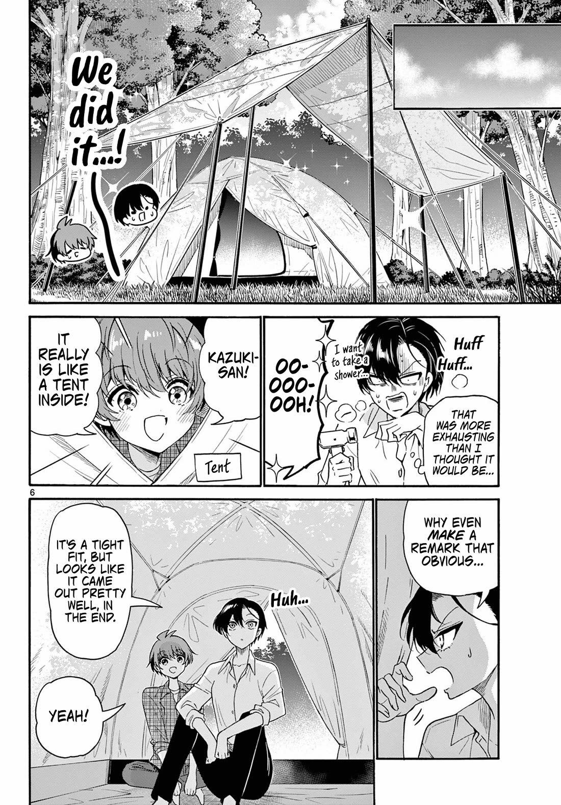 Mikadono Sanshimai wa Angai, Choroi chapter 150 page 6