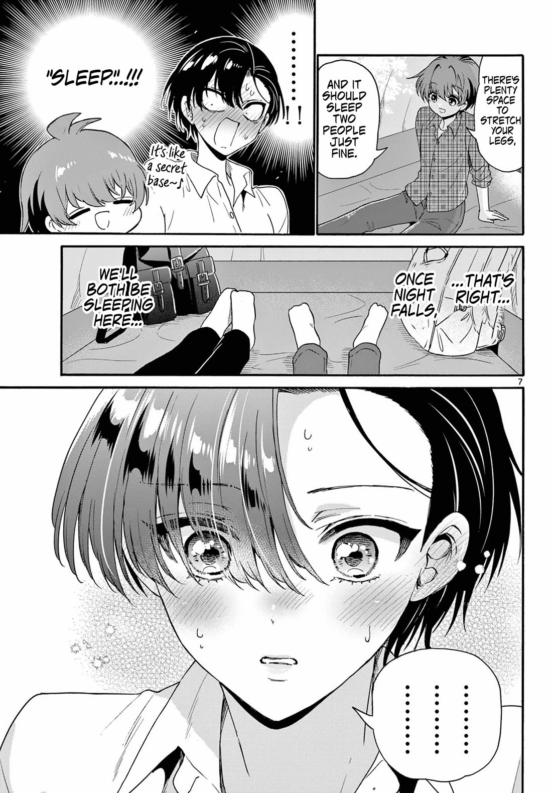 Mikadono Sanshimai wa Angai, Choroi chapter 150 page 7