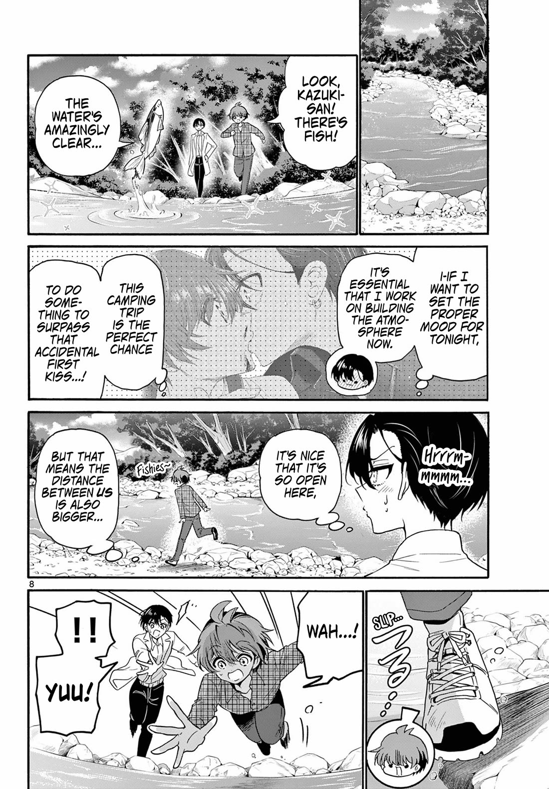 Mikadono Sanshimai wa Angai, Choroi chapter 150 page 8