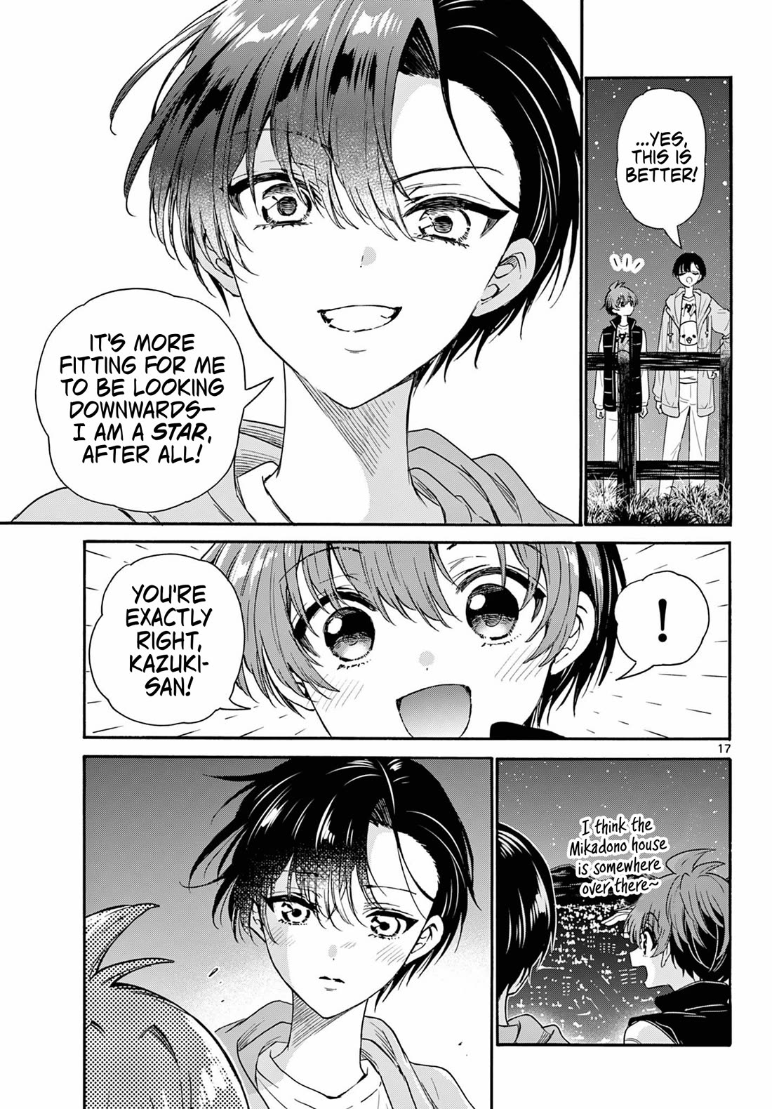 Mikadono Sanshimai wa Angai, Choroi chapter 151 page 16