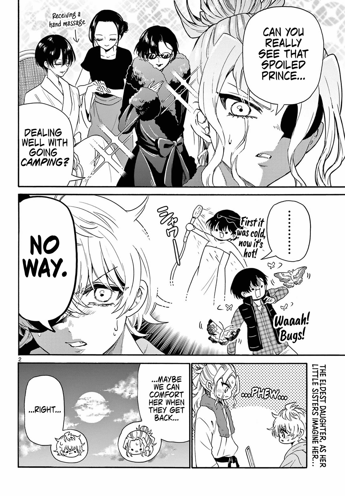 Mikadono Sanshimai wa Angai, Choroi chapter 151 page 2