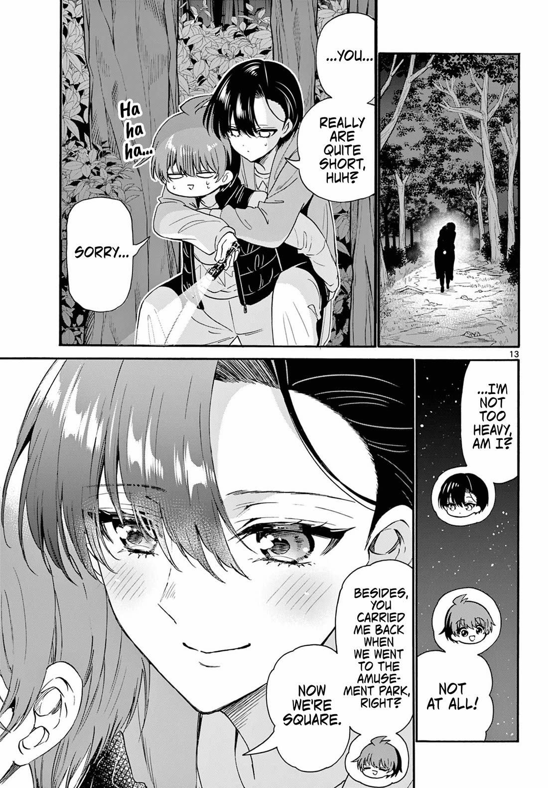 Mikadono Sanshimai wa Angai, Choroi chapter 152 page 12