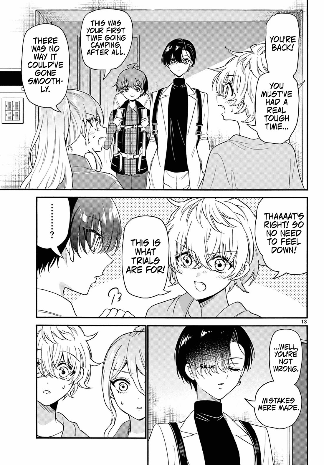 Mikadono Sanshimai wa Angai, Choroi chapter 153 page 13