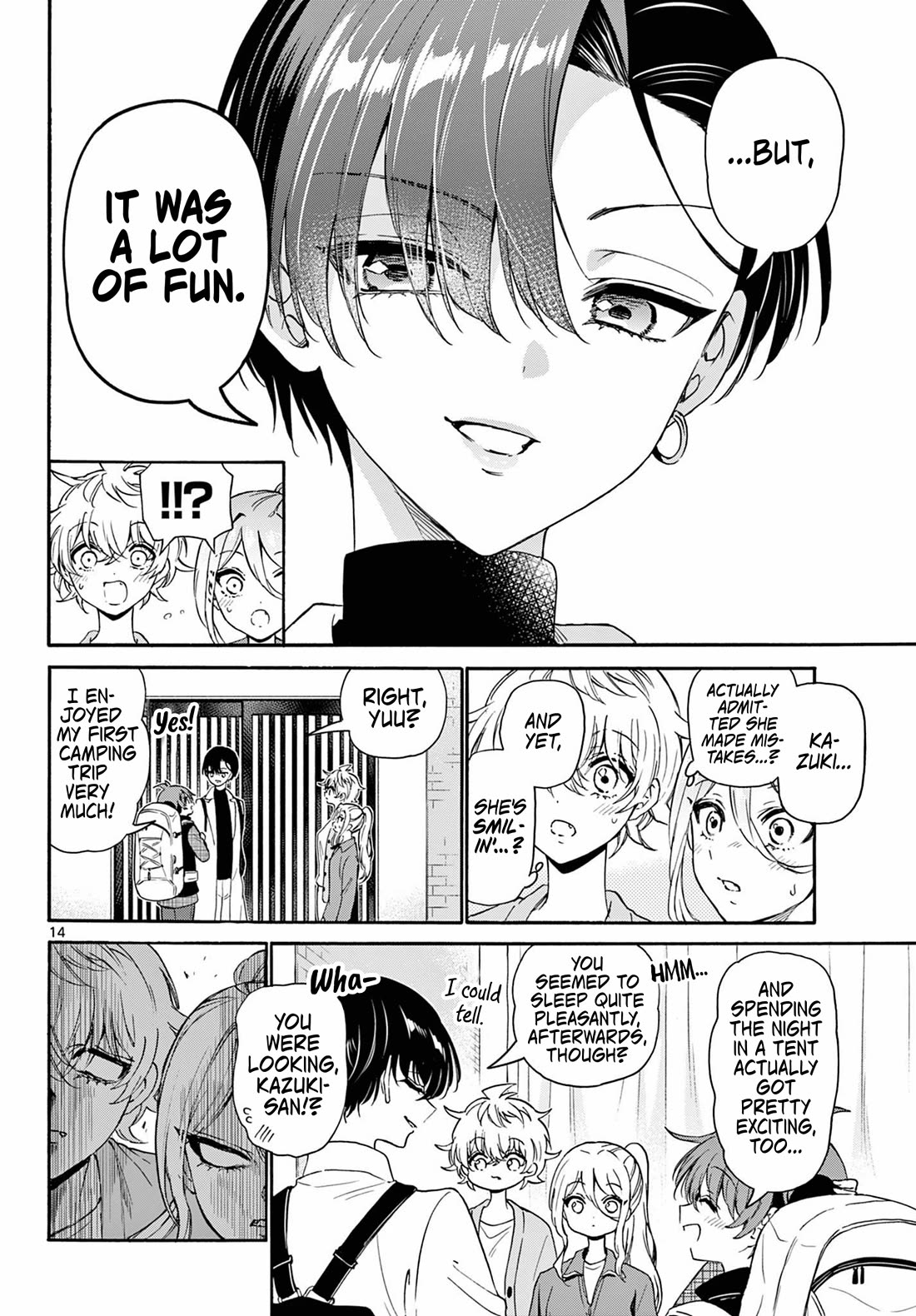 Mikadono Sanshimai wa Angai, Choroi chapter 153 page 14