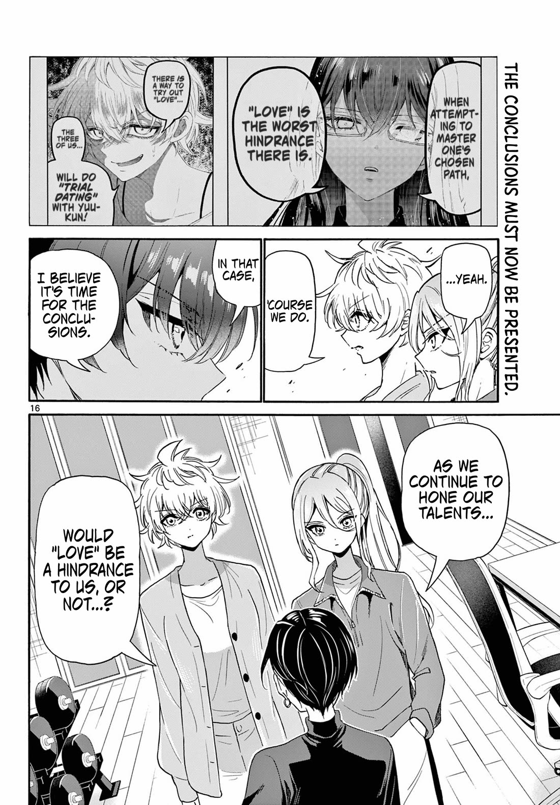 Mikadono Sanshimai wa Angai, Choroi chapter 153 page 16