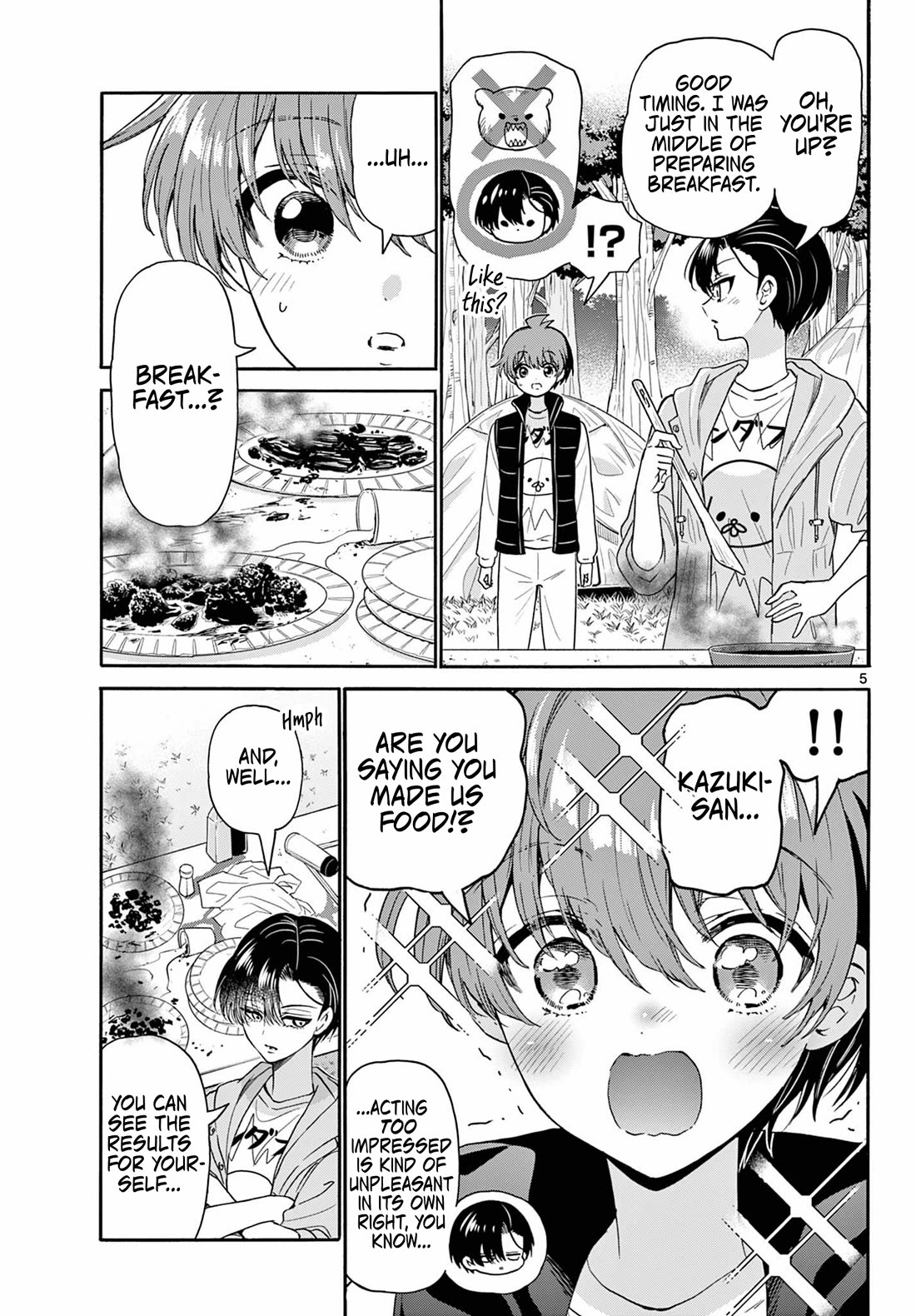 Mikadono Sanshimai wa Angai, Choroi chapter 153 page 5