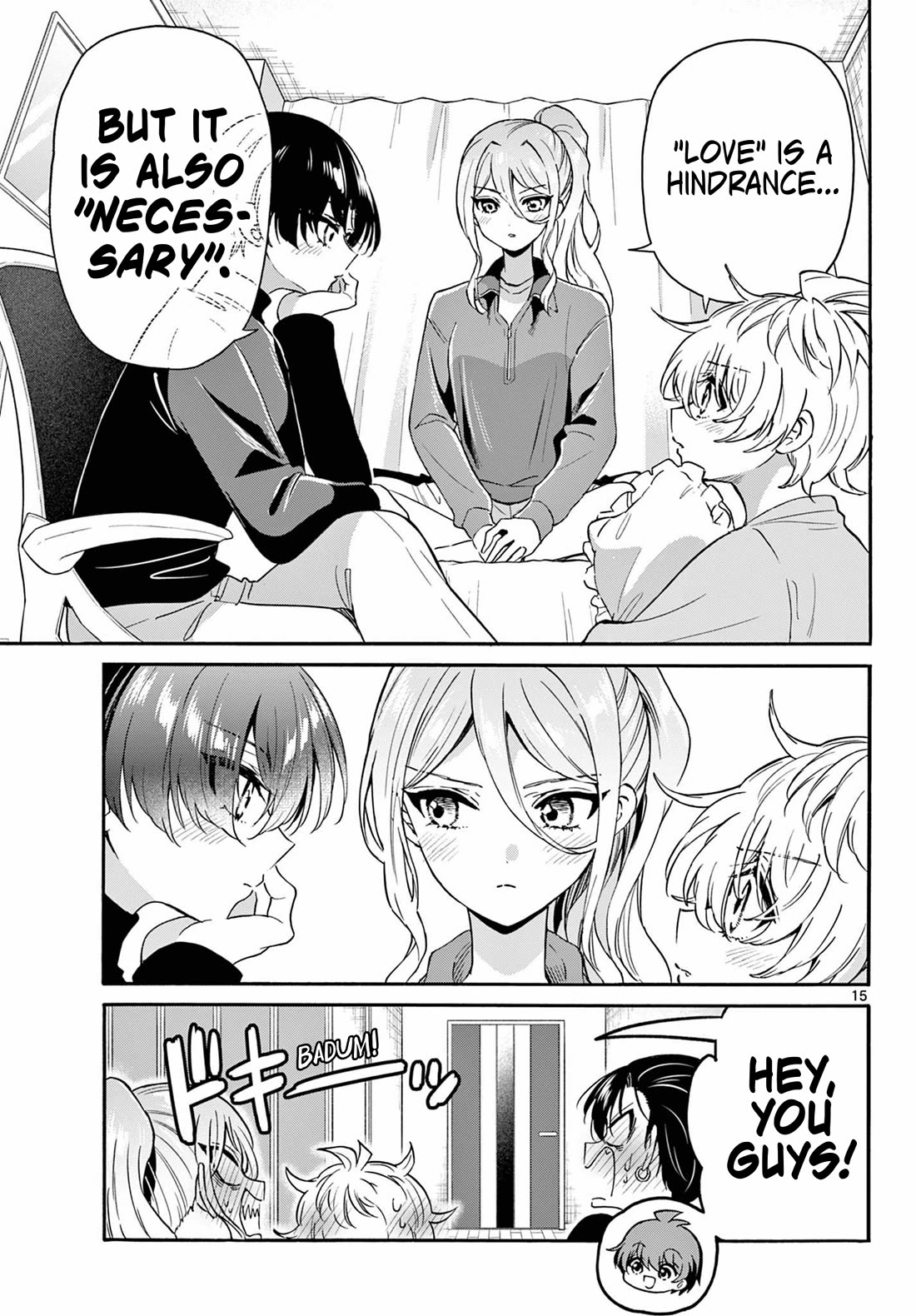 Mikadono Sanshimai wa Angai, Choroi chapter 154 page 15