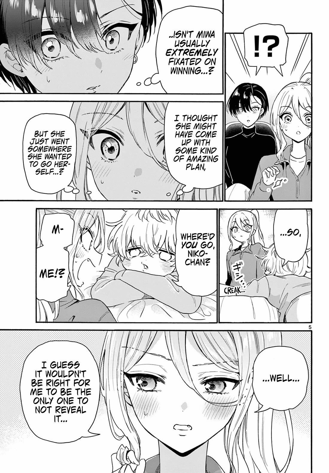 Mikadono Sanshimai wa Angai, Choroi chapter 154 page 5