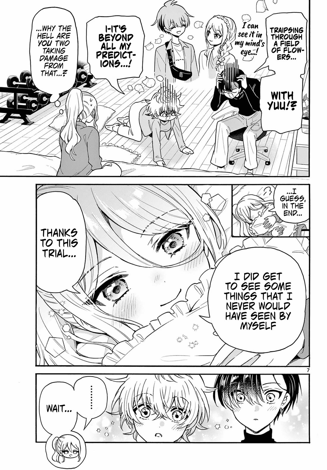 Mikadono Sanshimai wa Angai, Choroi chapter 154 page 7