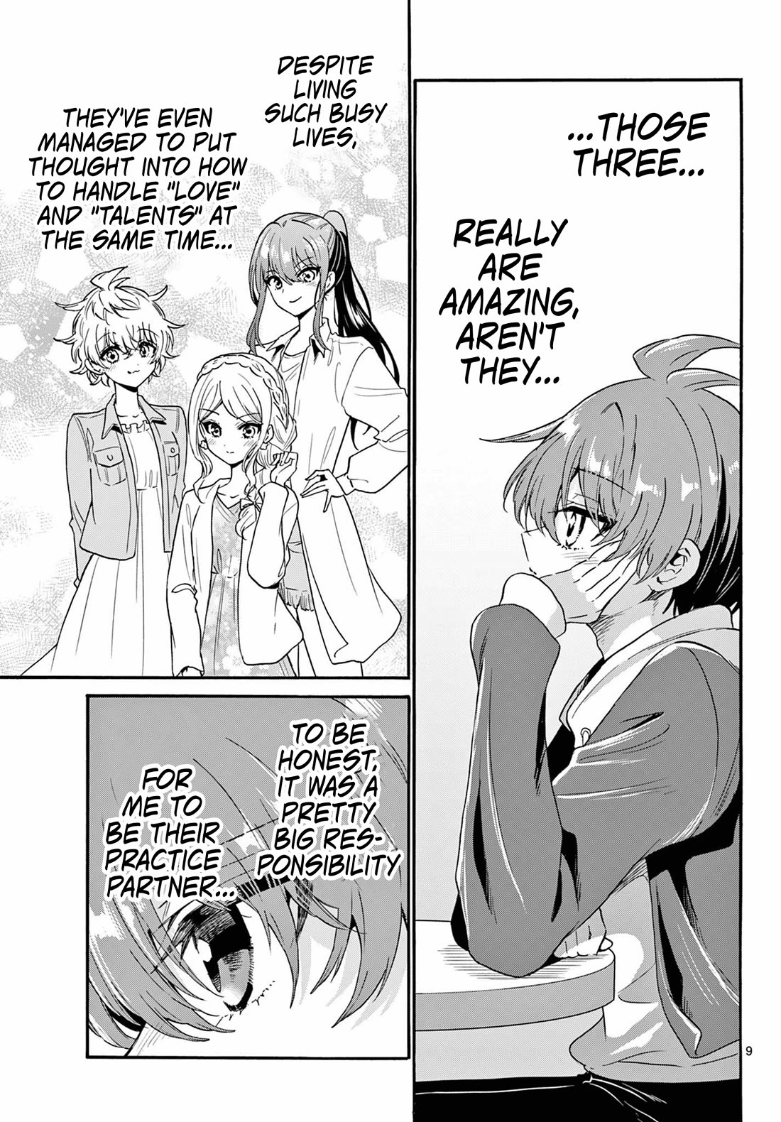 Mikadono Sanshimai wa Angai, Choroi chapter 155 page 9