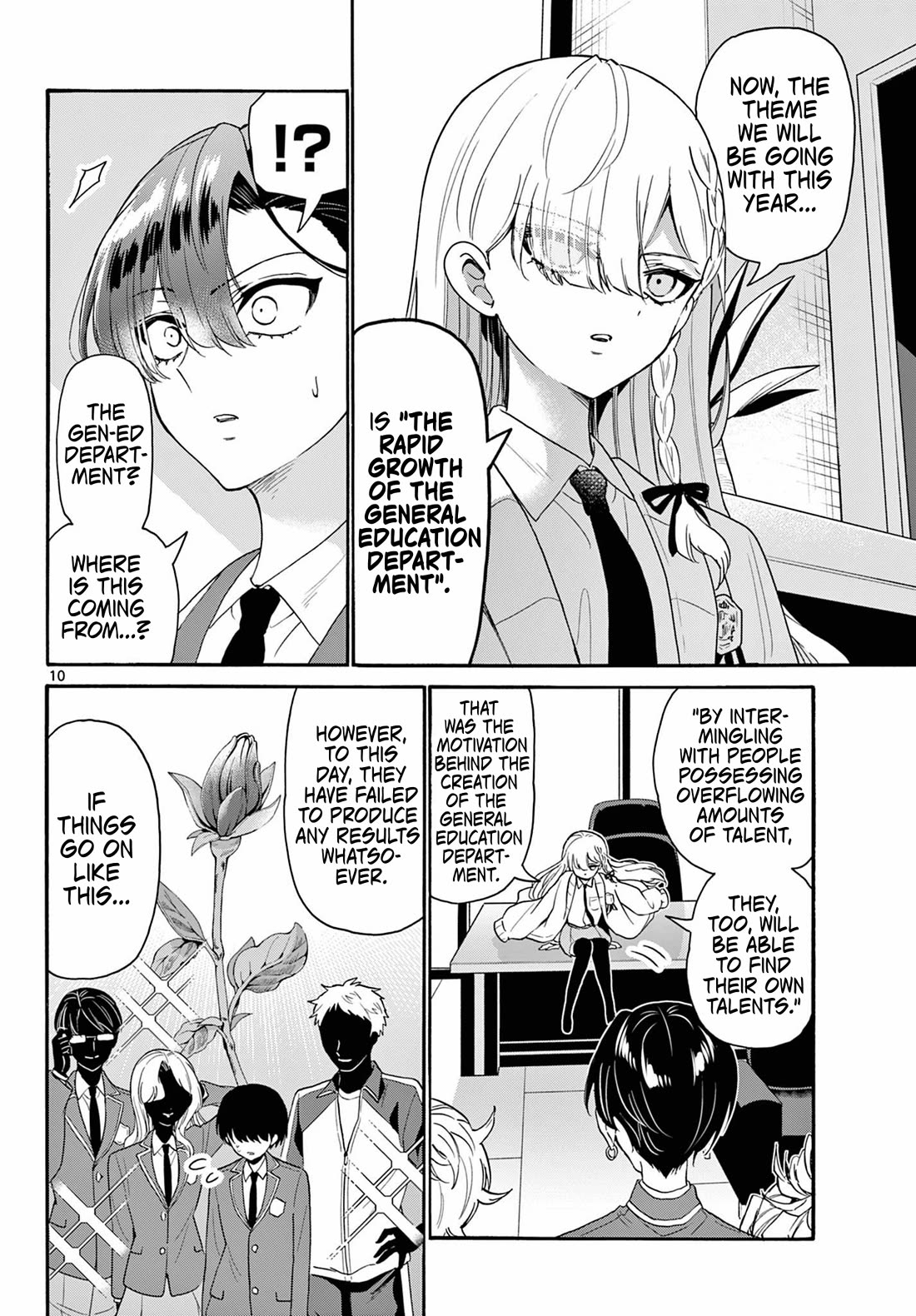 Mikadono Sanshimai wa Angai, Choroi chapter 156 page 10