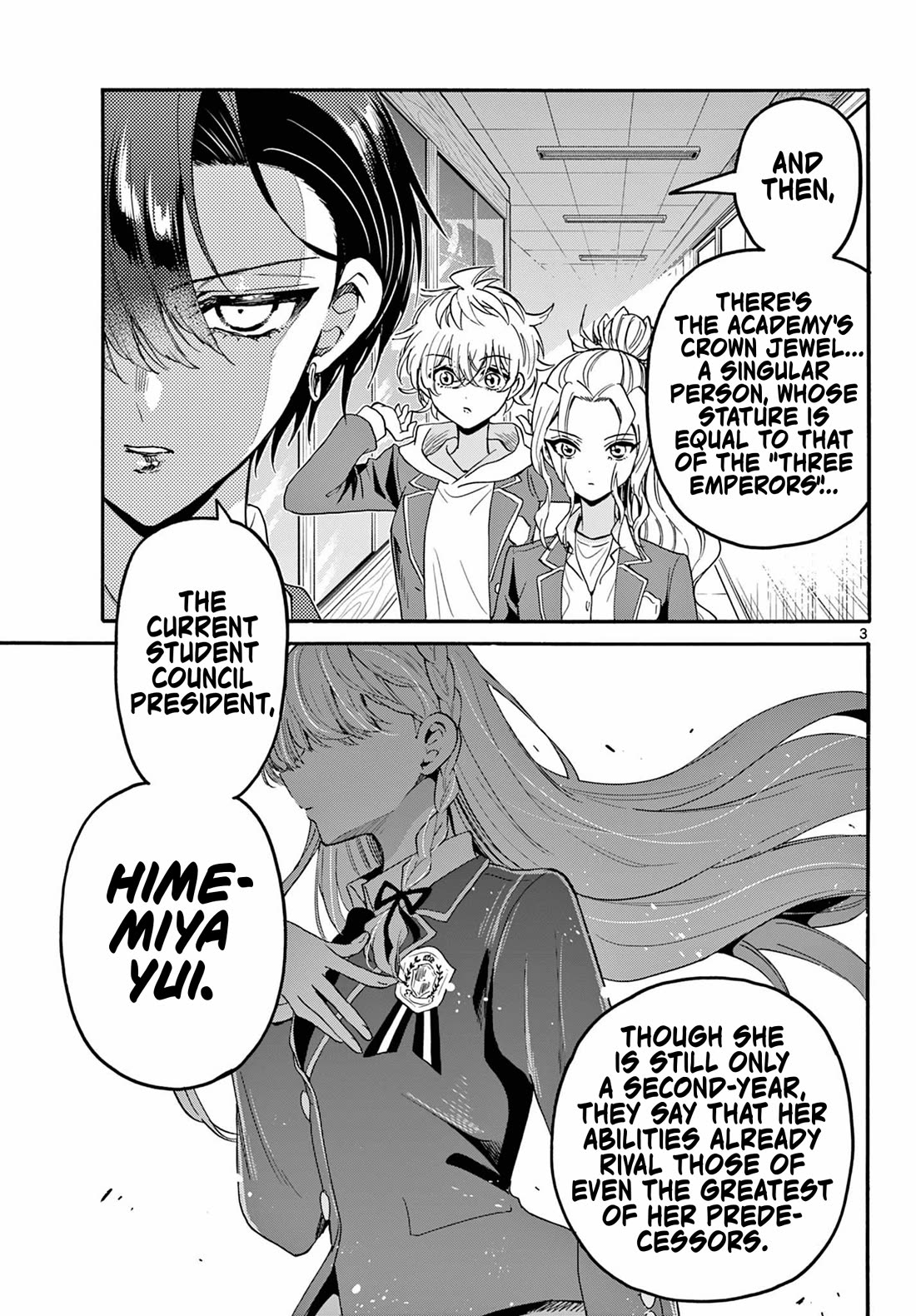 Mikadono Sanshimai wa Angai, Choroi chapter 156 page 3