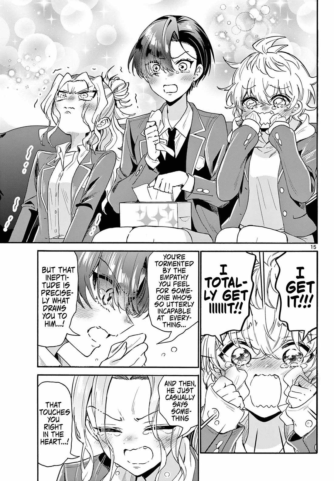 Mikadono Sanshimai wa Angai, Choroi chapter 157 page 15