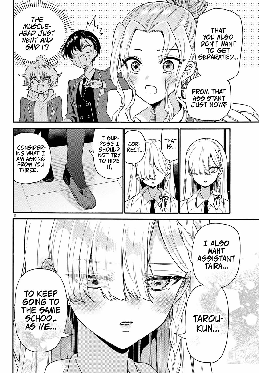 Mikadono Sanshimai wa Angai, Choroi chapter 157 page 6