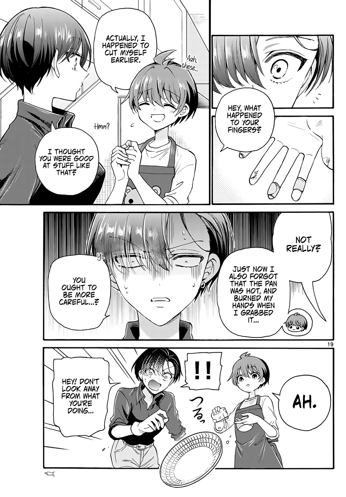 Mikadono Sanshimai wa Angai, Choroi chapter 16 page 19