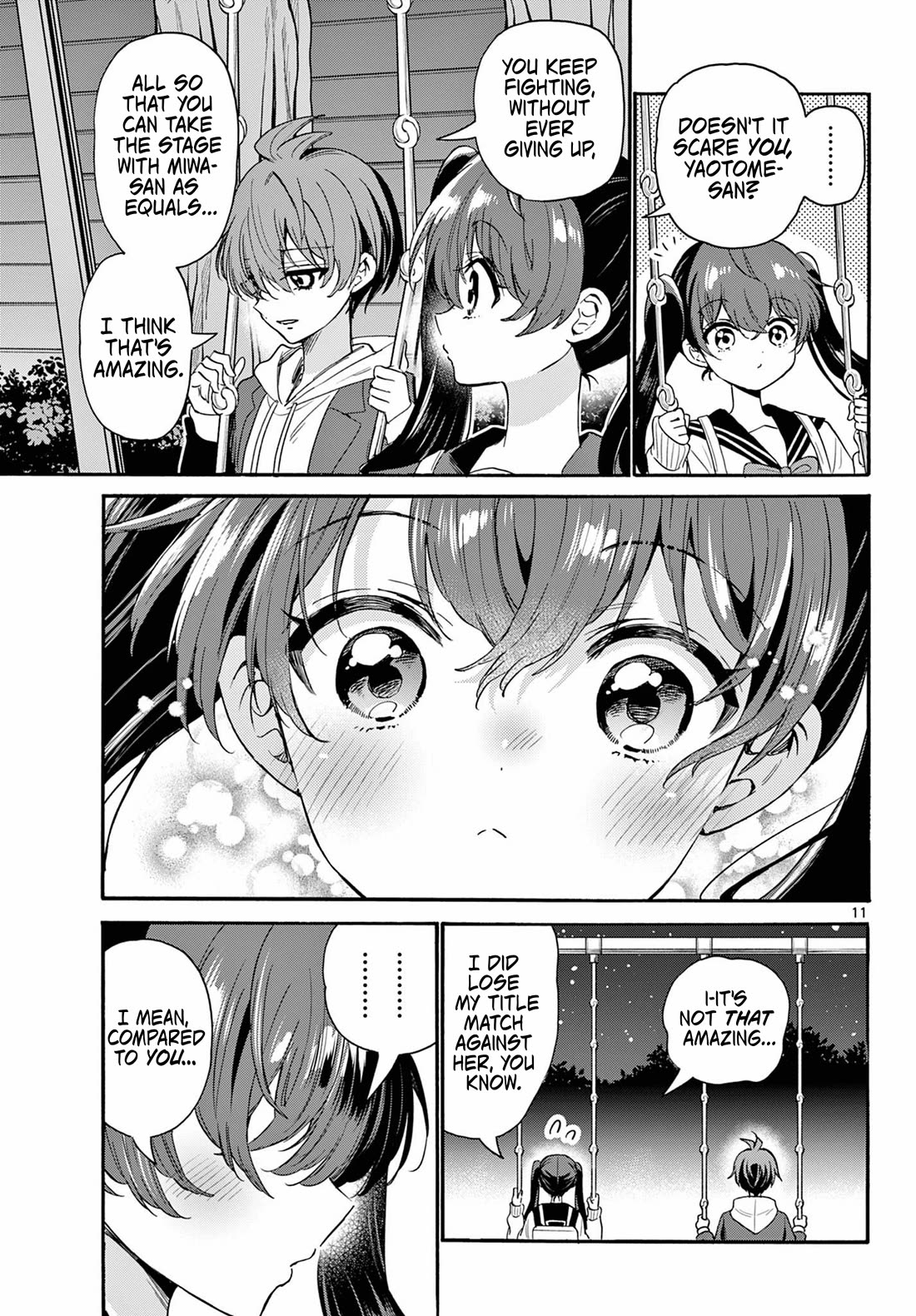 Mikadono Sanshimai wa Angai, Choroi chapter 160 page 11