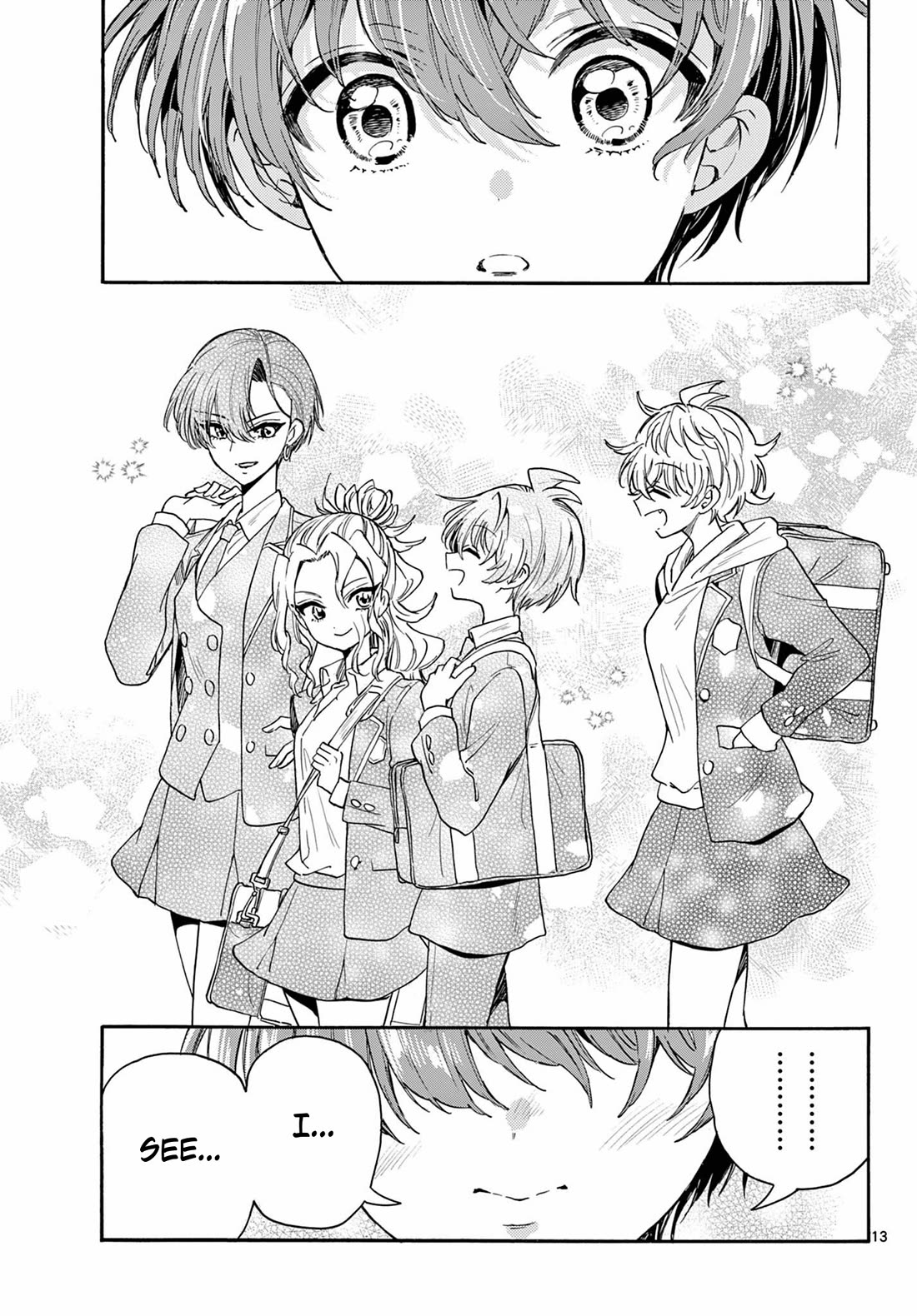 Mikadono Sanshimai wa Angai, Choroi chapter 160 page 13