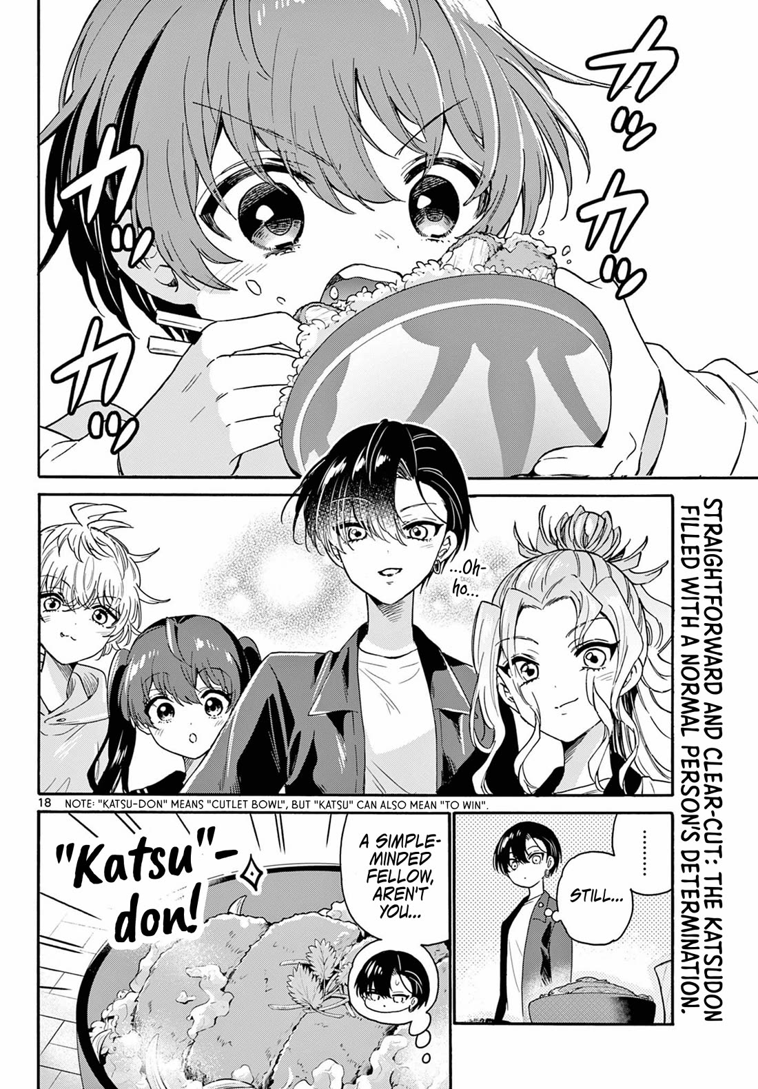 Mikadono Sanshimai wa Angai, Choroi chapter 160 page 18