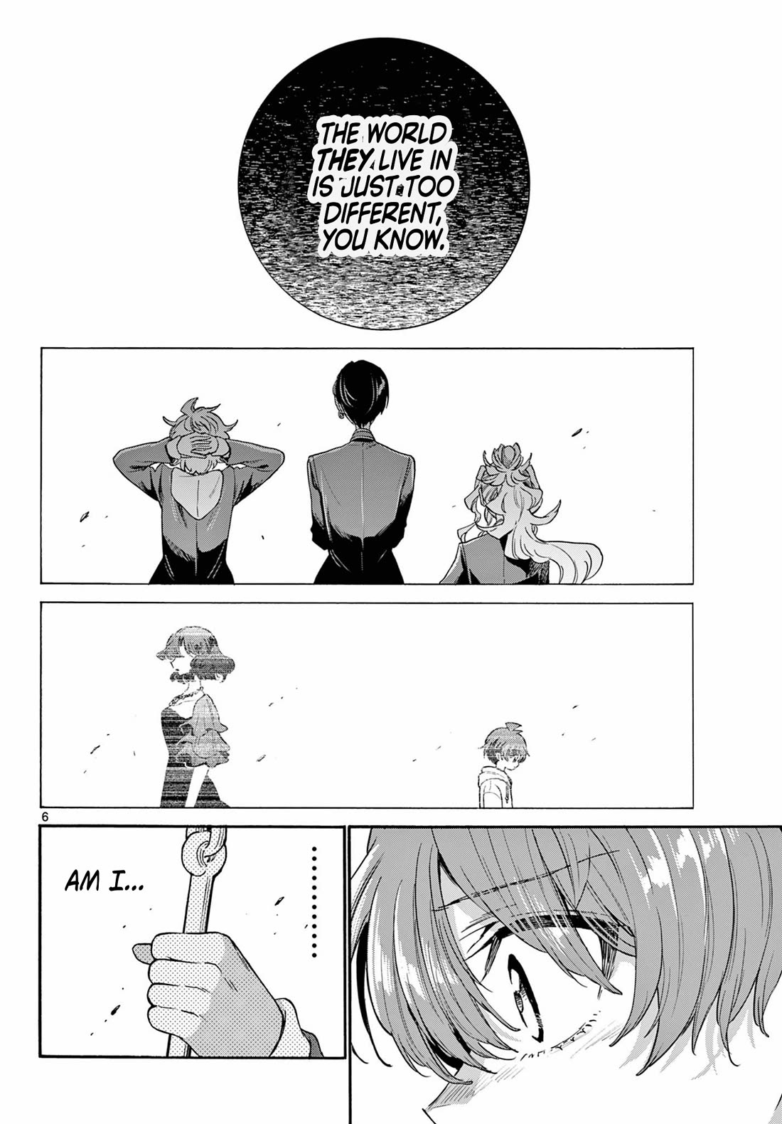 Mikadono Sanshimai wa Angai, Choroi chapter 160 page 6