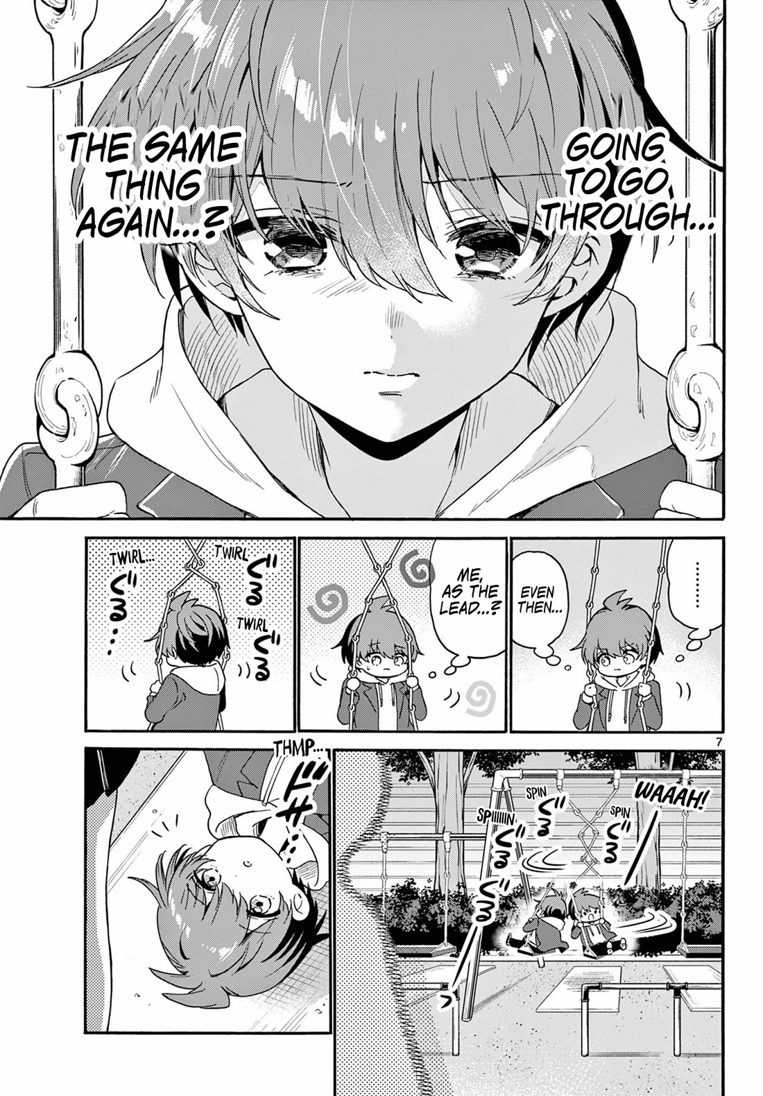 Mikadono Sanshimai wa Angai, Choroi chapter 160 page 7