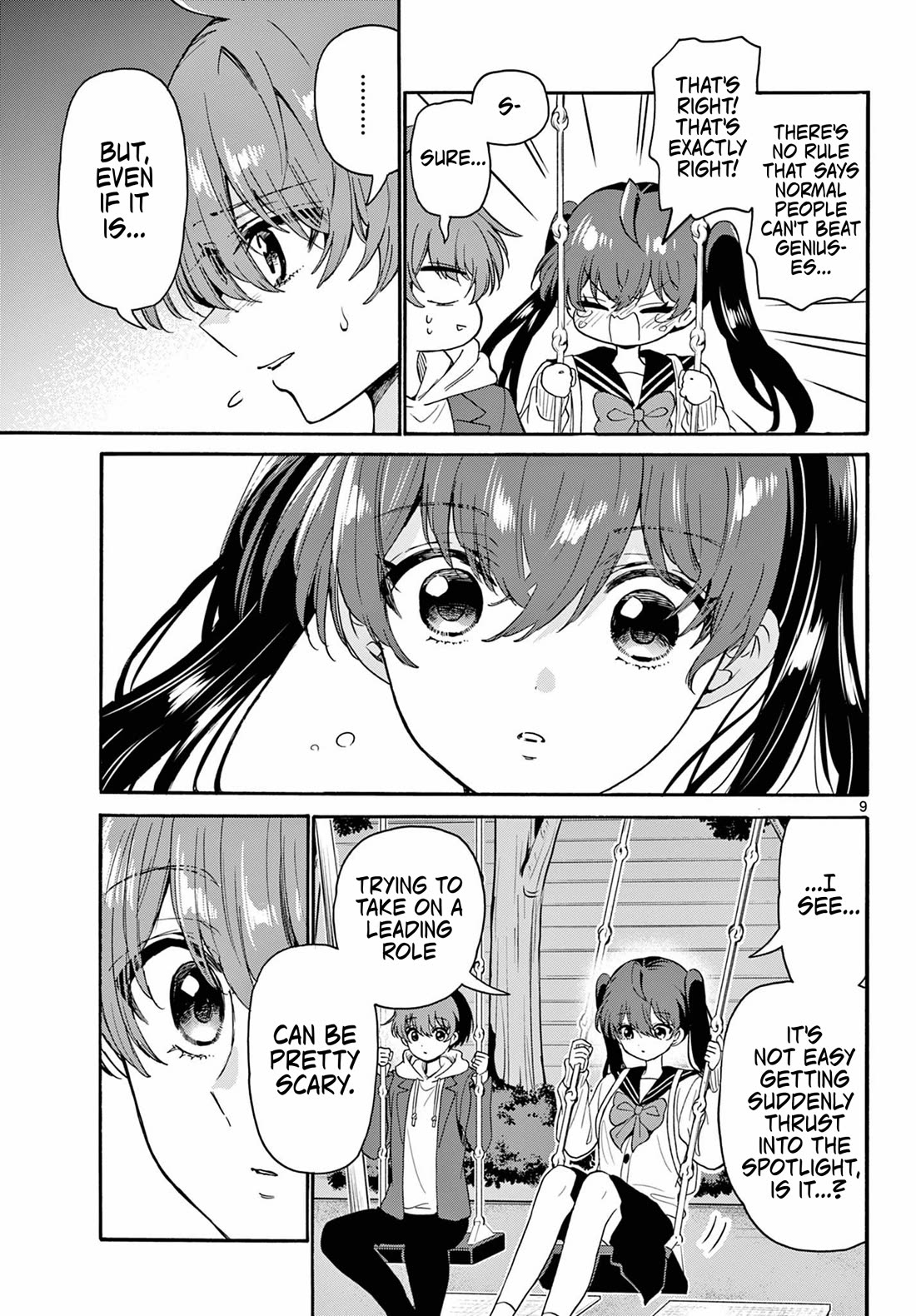 Mikadono Sanshimai wa Angai, Choroi chapter 160 page 9