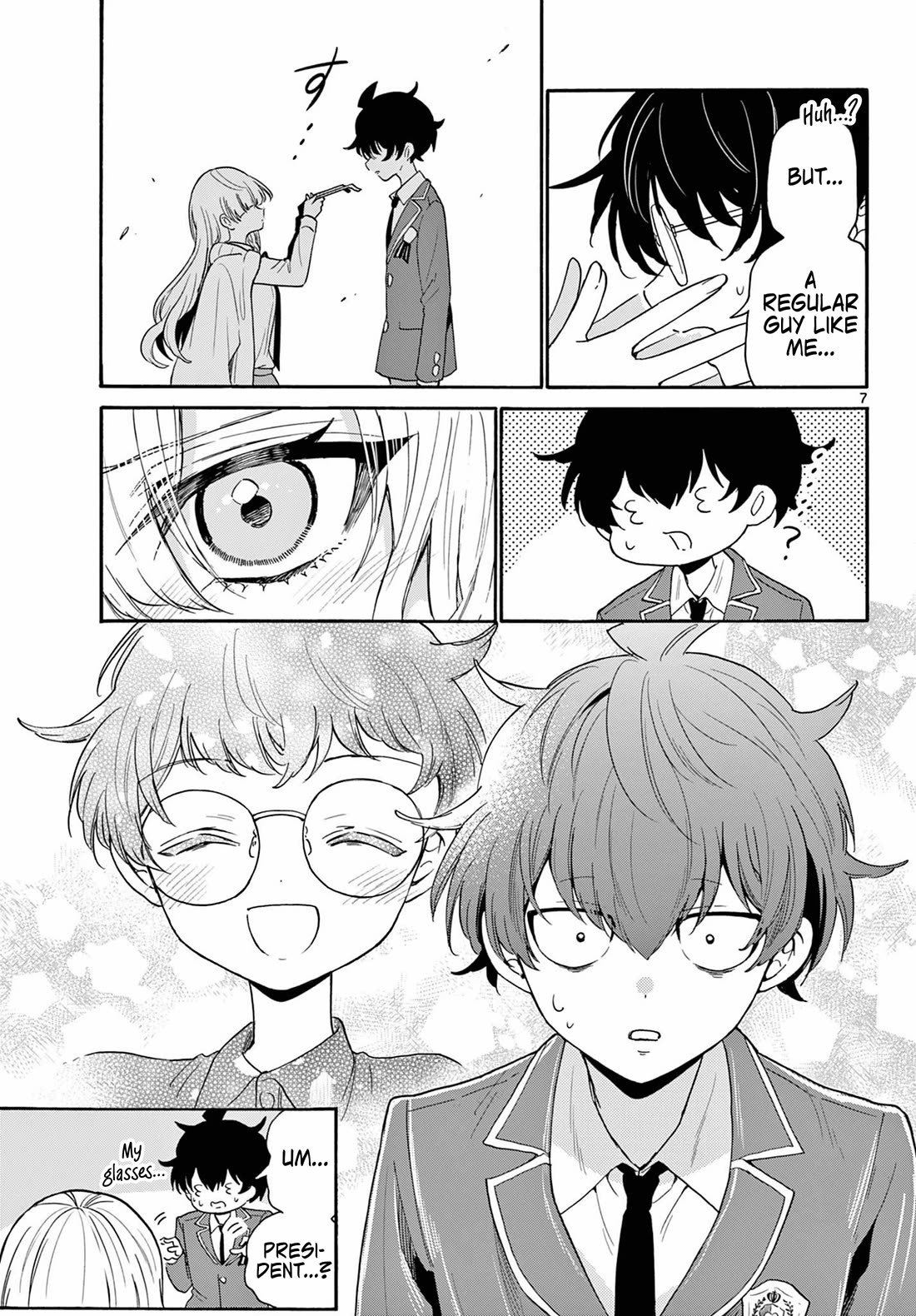 Mikadono Sanshimai wa Angai, Choroi chapter 161 page 7