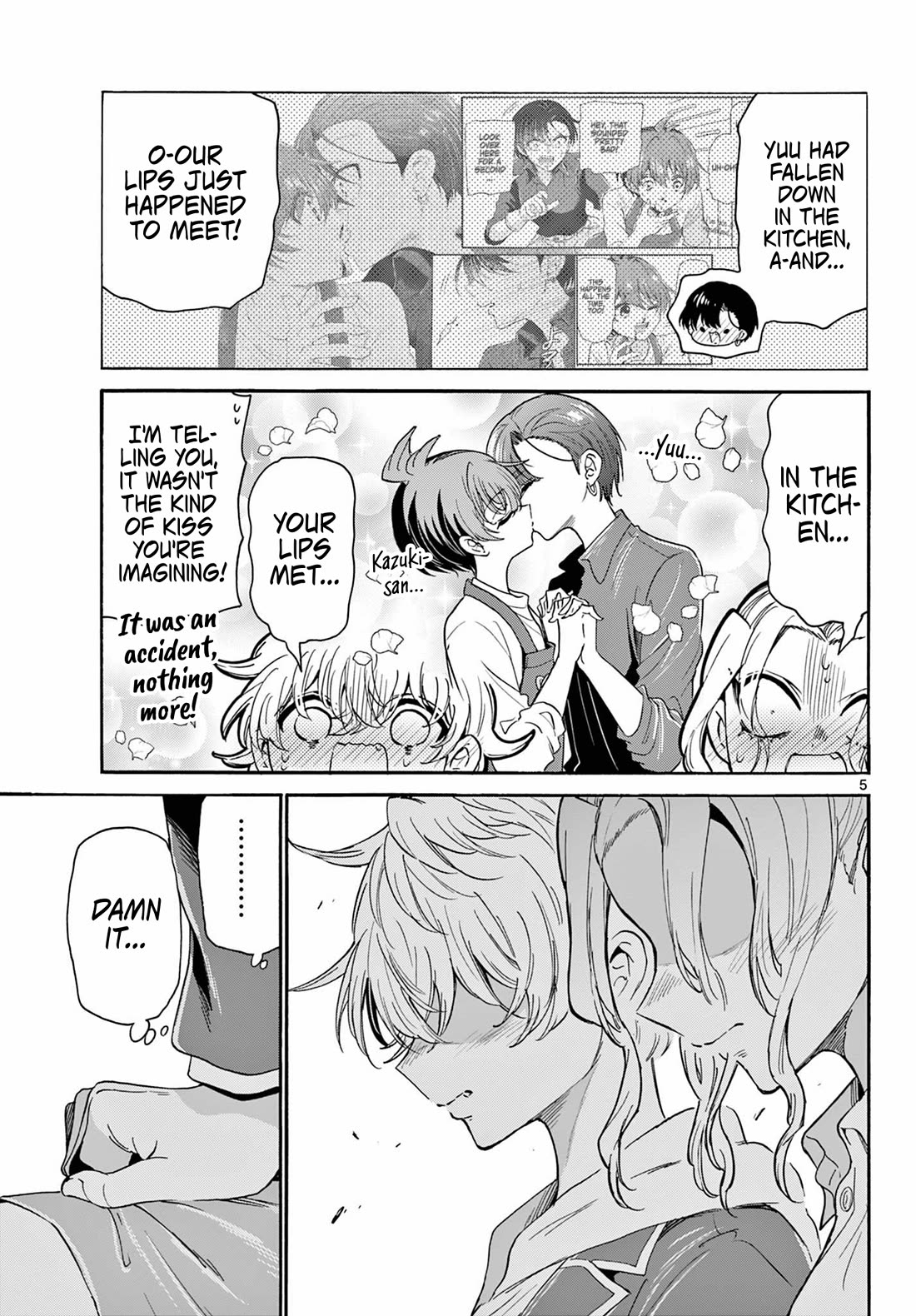 Mikadono Sanshimai wa Angai, Choroi chapter 162 page 5