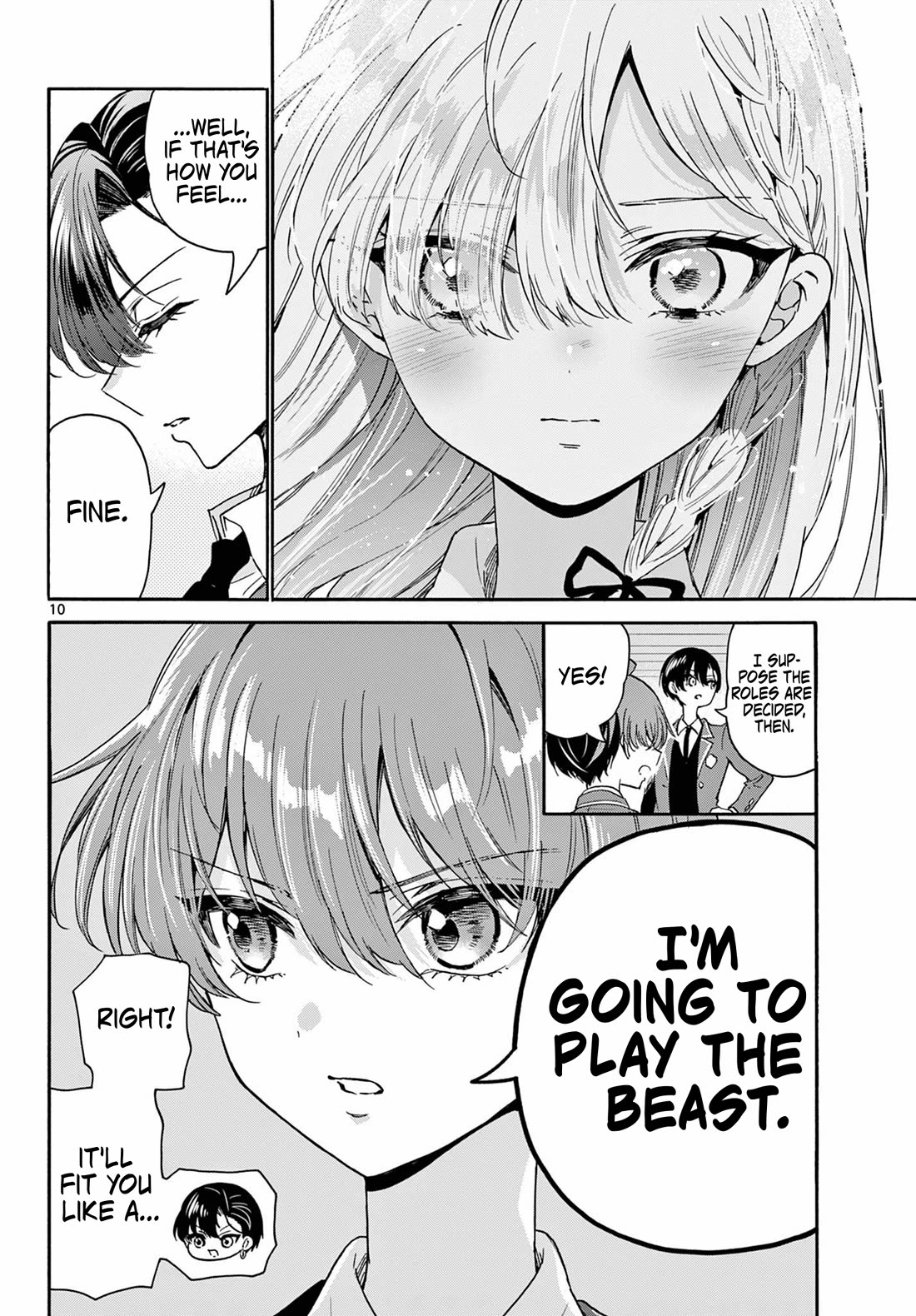 Mikadono Sanshimai wa Angai, Choroi chapter 163 page 10