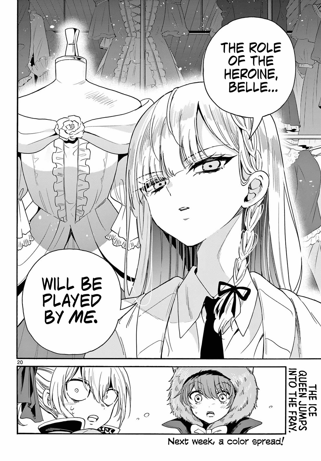 Mikadono Sanshimai wa Angai, Choroi chapter 163 page 20