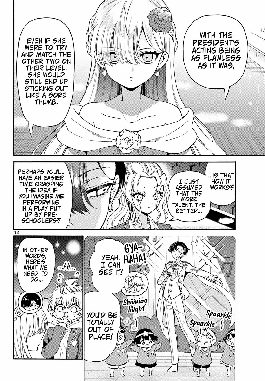 Mikadono Sanshimai wa Angai, Choroi chapter 164 page 11