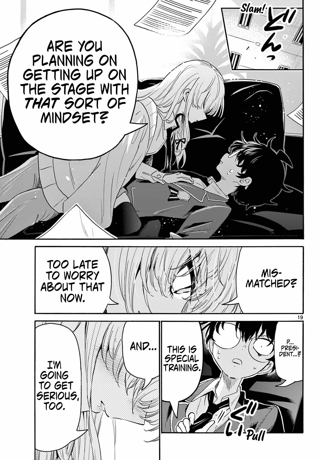 Mikadono Sanshimai wa Angai, Choroi chapter 164 page 18