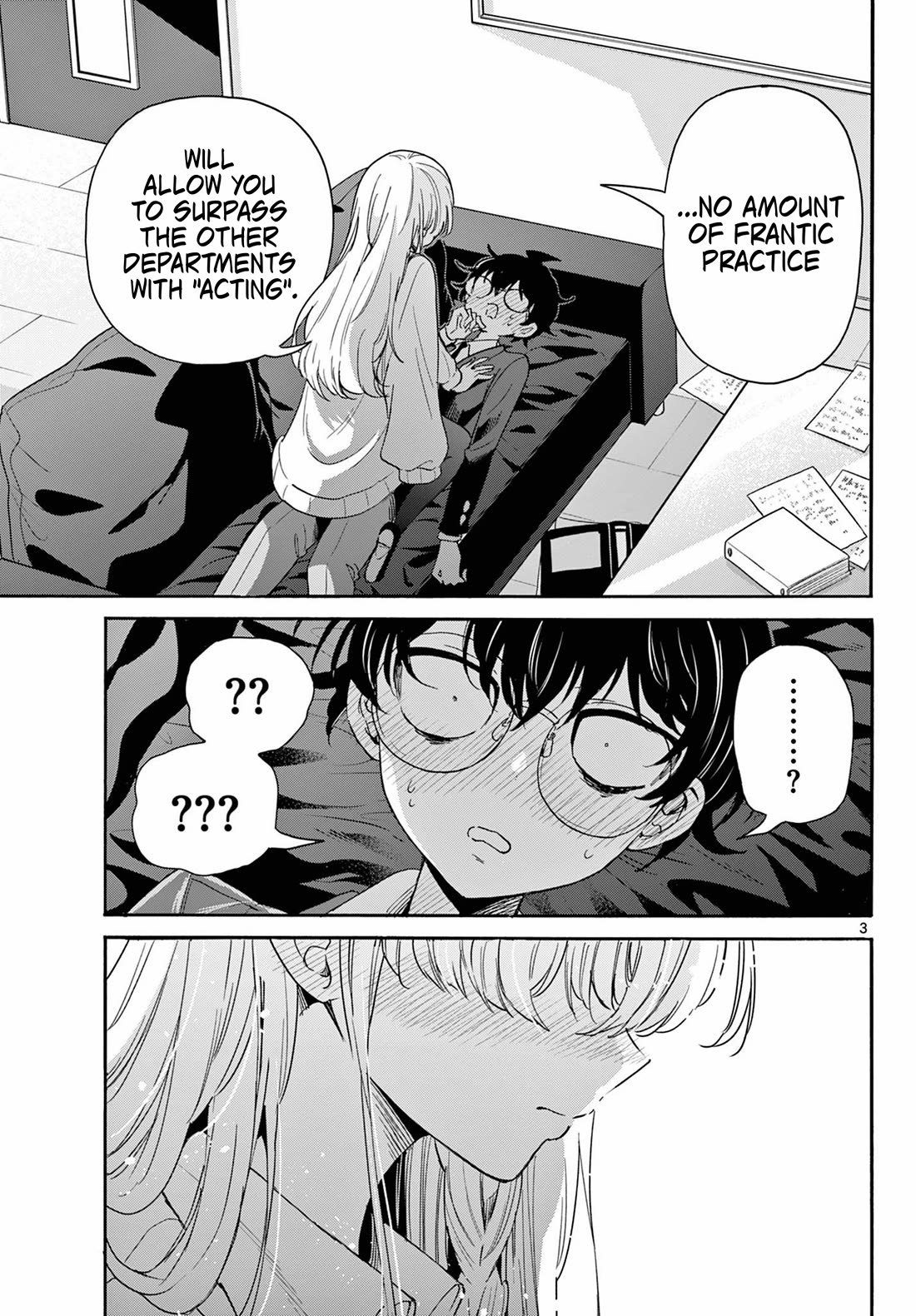 Mikadono Sanshimai wa Angai, Choroi chapter 165 page 3