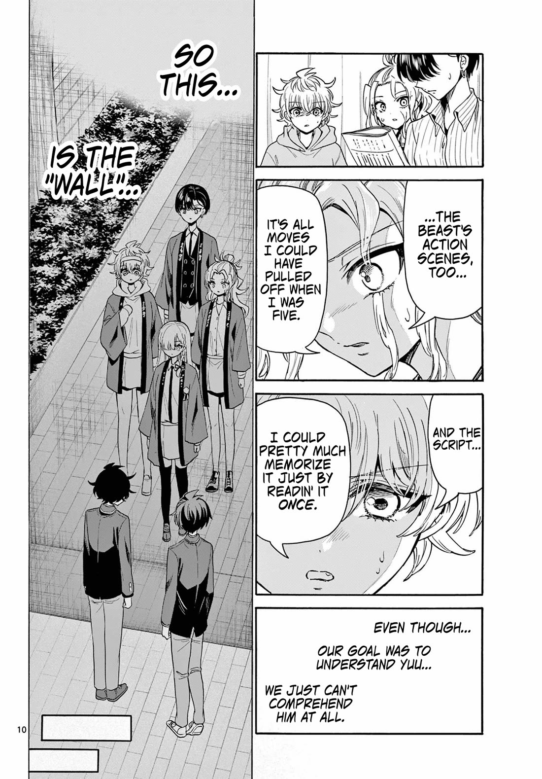 Mikadono Sanshimai wa Angai, Choroi chapter 166 page 10