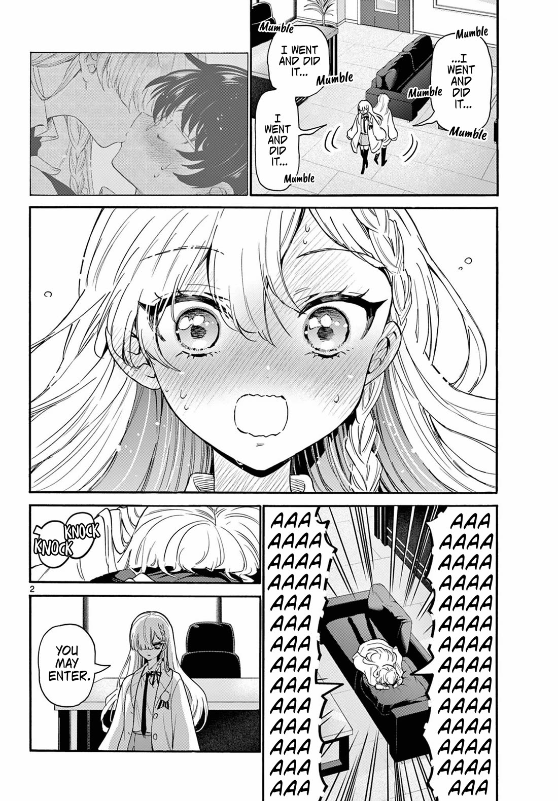 Mikadono Sanshimai wa Angai, Choroi chapter 166 page 2