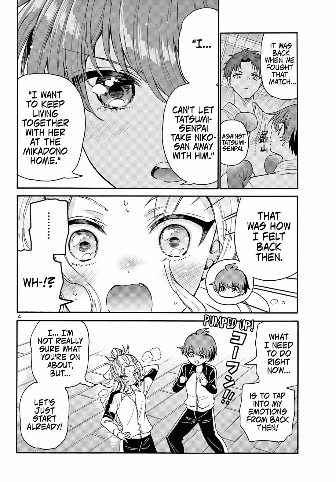 Mikadono Sanshimai wa Angai, Choroi chapter 168 page 4