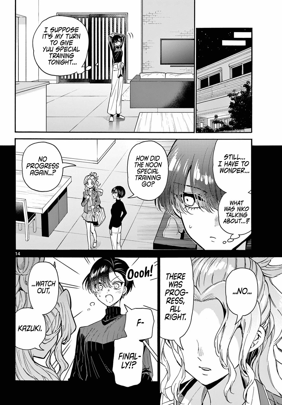 Mikadono Sanshimai wa Angai, Choroi chapter 169 page 14