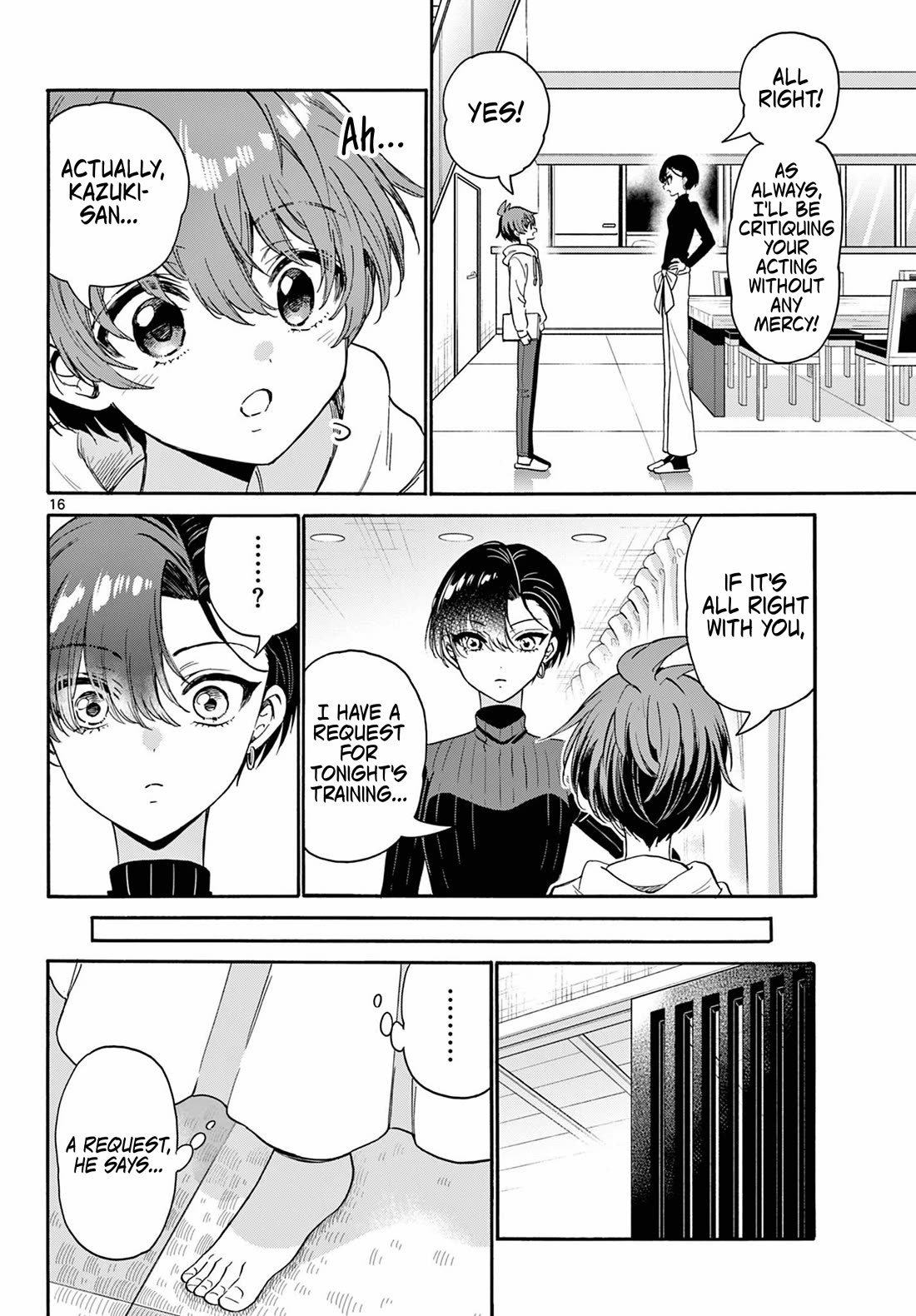 Mikadono Sanshimai wa Angai, Choroi chapter 169 page 16