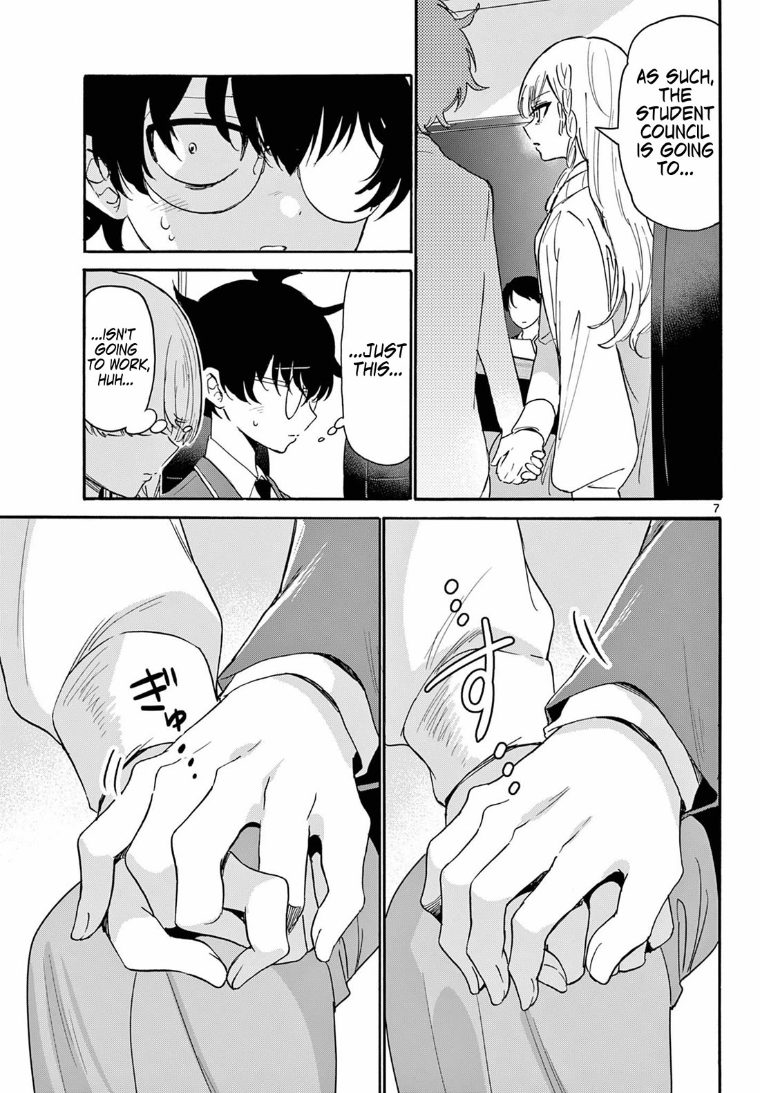 Mikadono Sanshimai wa Angai, Choroi chapter 169 page 7