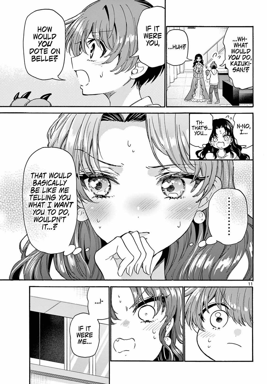 Mikadono Sanshimai wa Angai, Choroi chapter 170 page 11