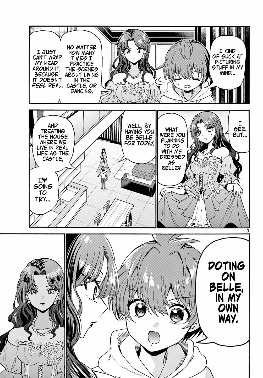 Mikadono Sanshimai wa Angai, Choroi chapter 170 page 3