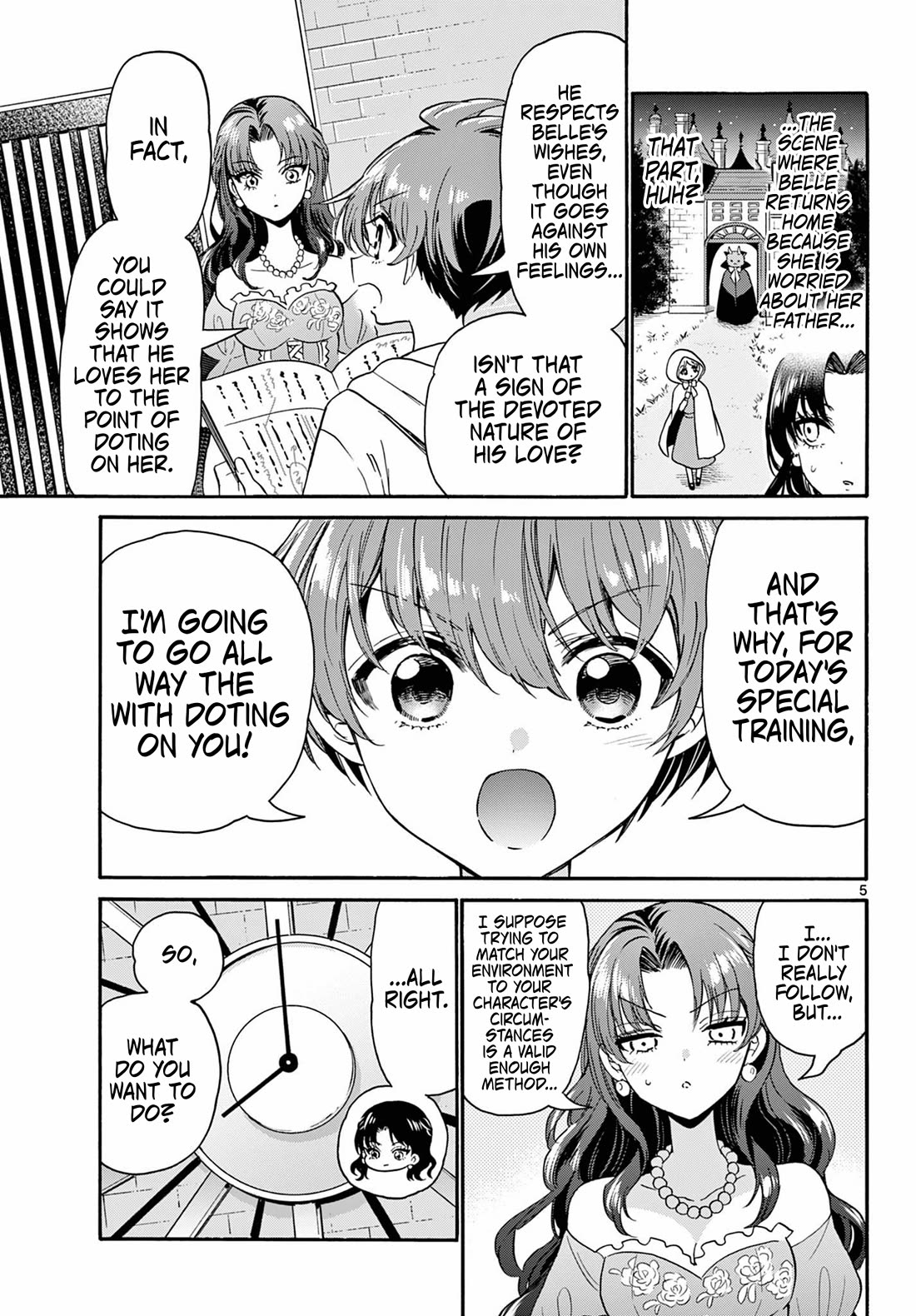 Mikadono Sanshimai wa Angai, Choroi chapter 170 page 5