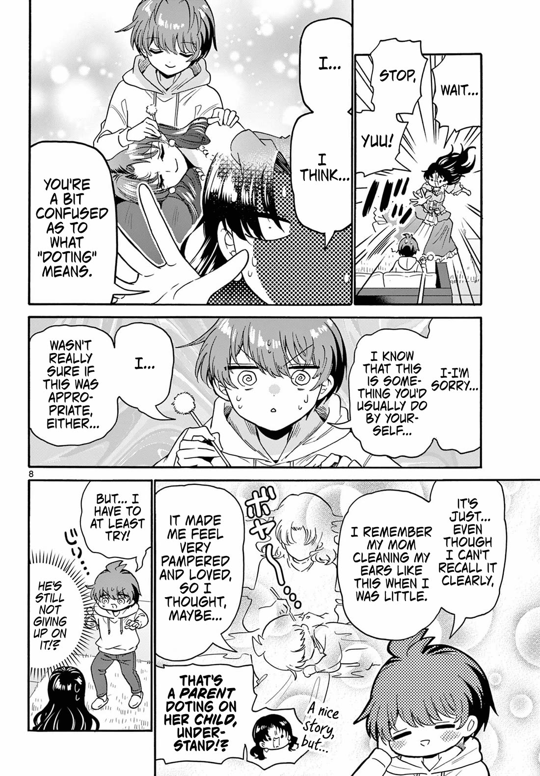 Mikadono Sanshimai wa Angai, Choroi chapter 170 page 8