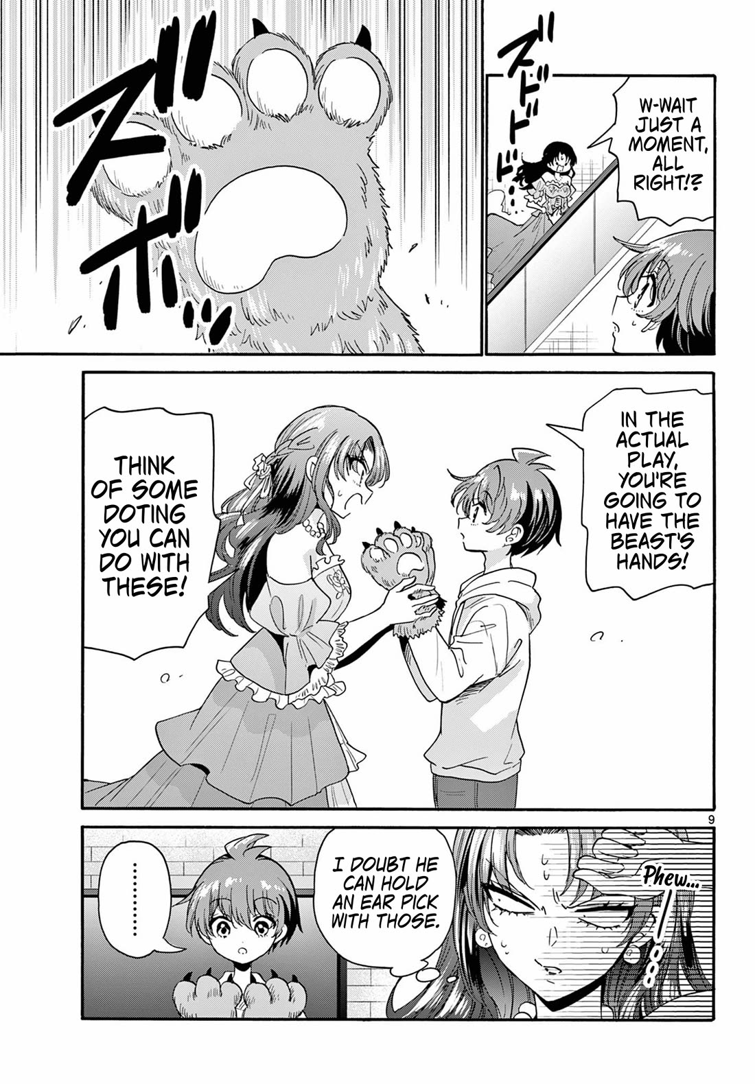 Mikadono Sanshimai wa Angai, Choroi chapter 170 page 9