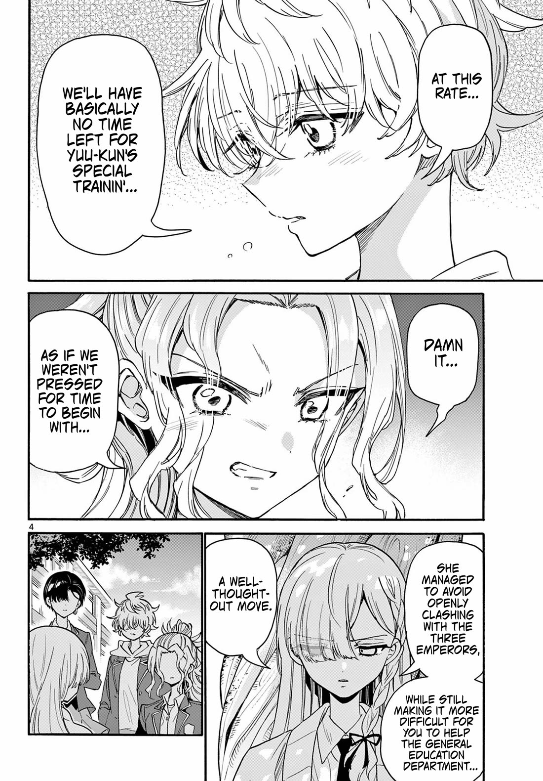 Mikadono Sanshimai wa Angai, Choroi chapter 171 page 4