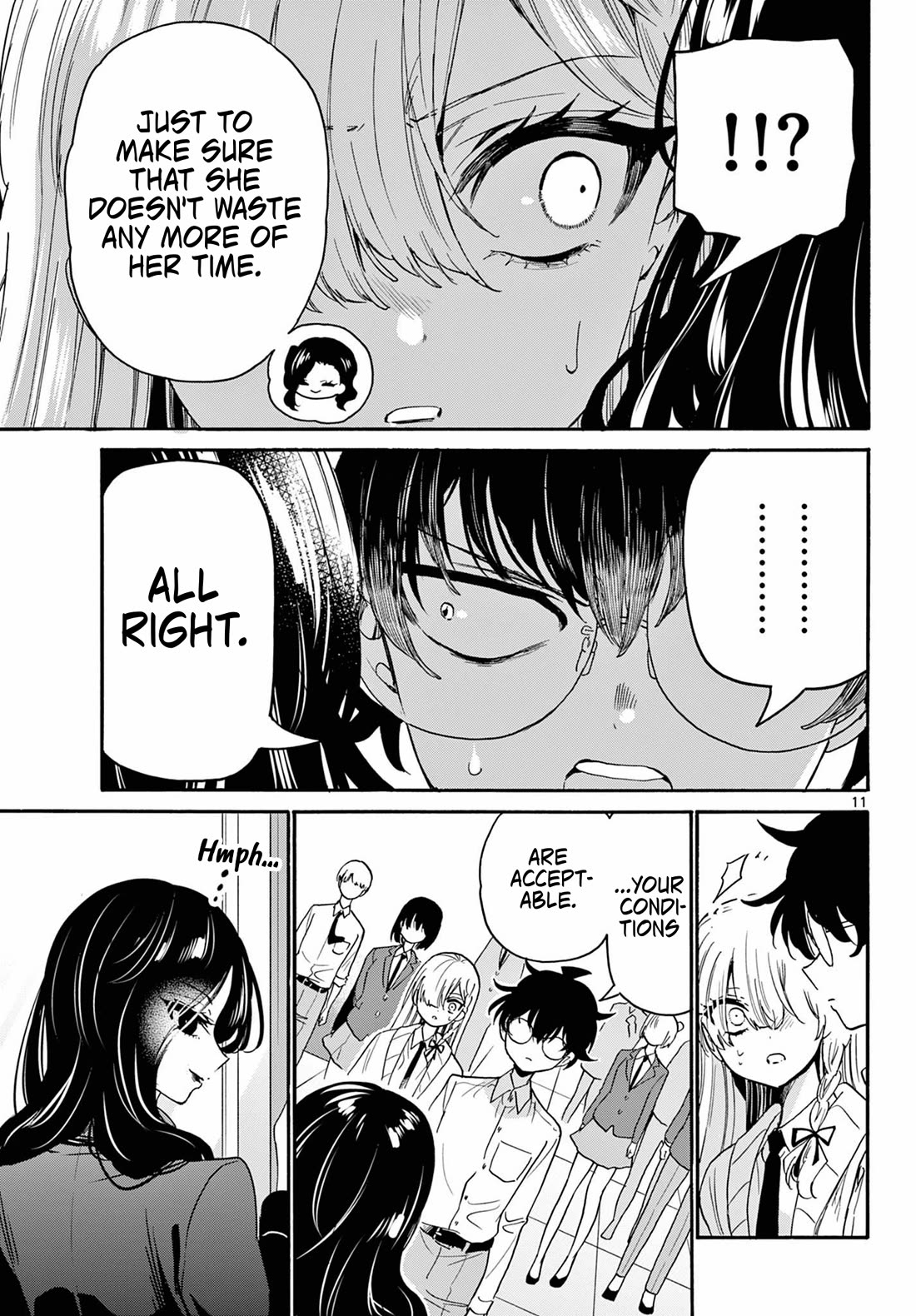 Mikadono Sanshimai wa Angai, Choroi chapter 172 page 11