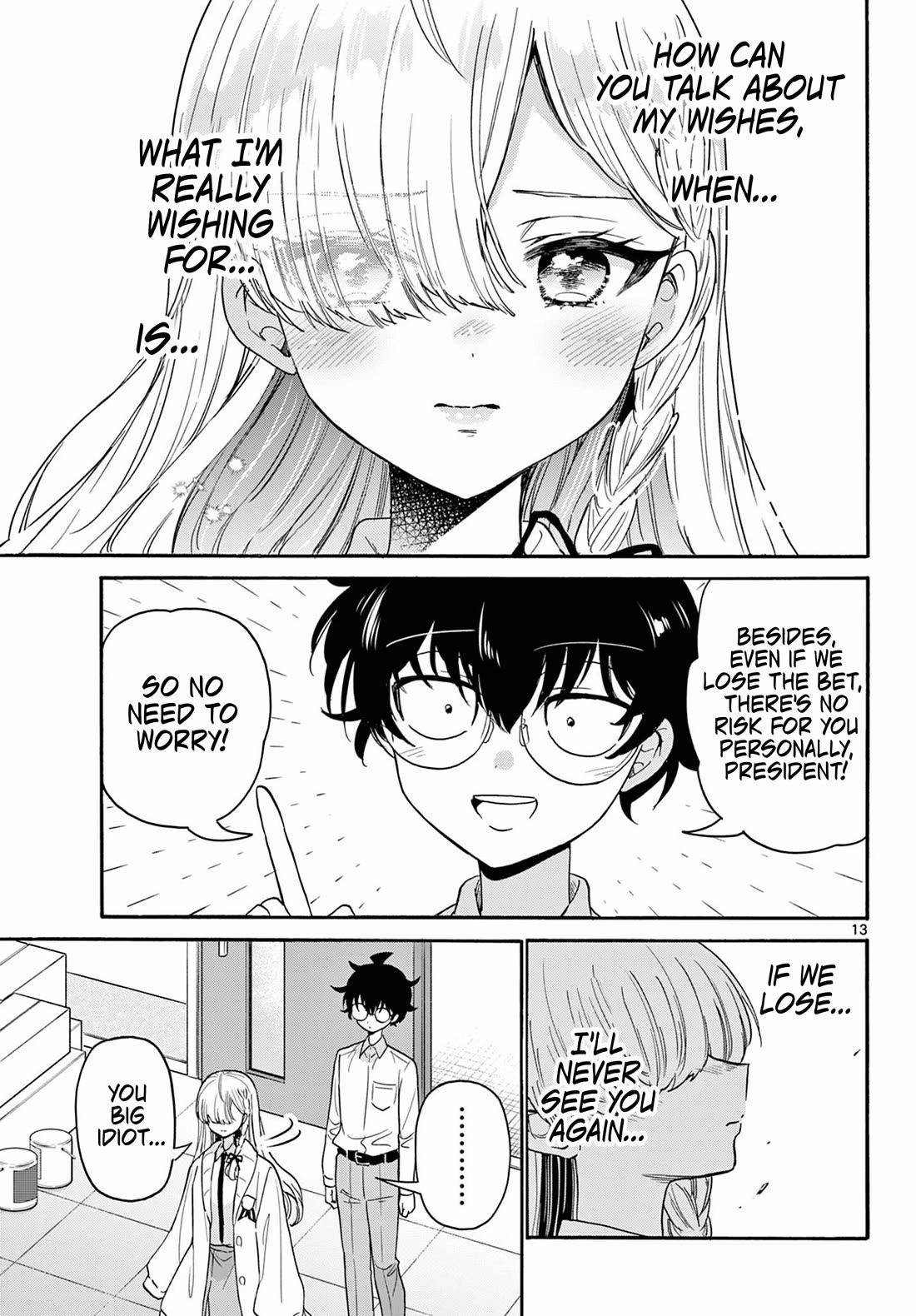 Mikadono Sanshimai wa Angai, Choroi chapter 172 page 13