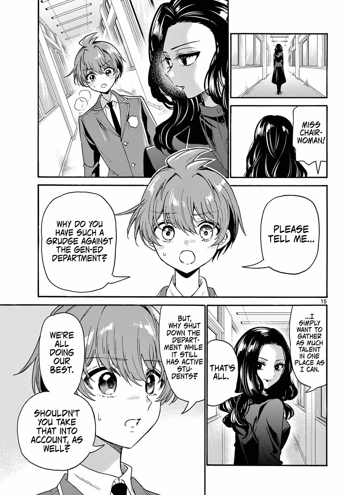 Mikadono Sanshimai wa Angai, Choroi chapter 172 page 15