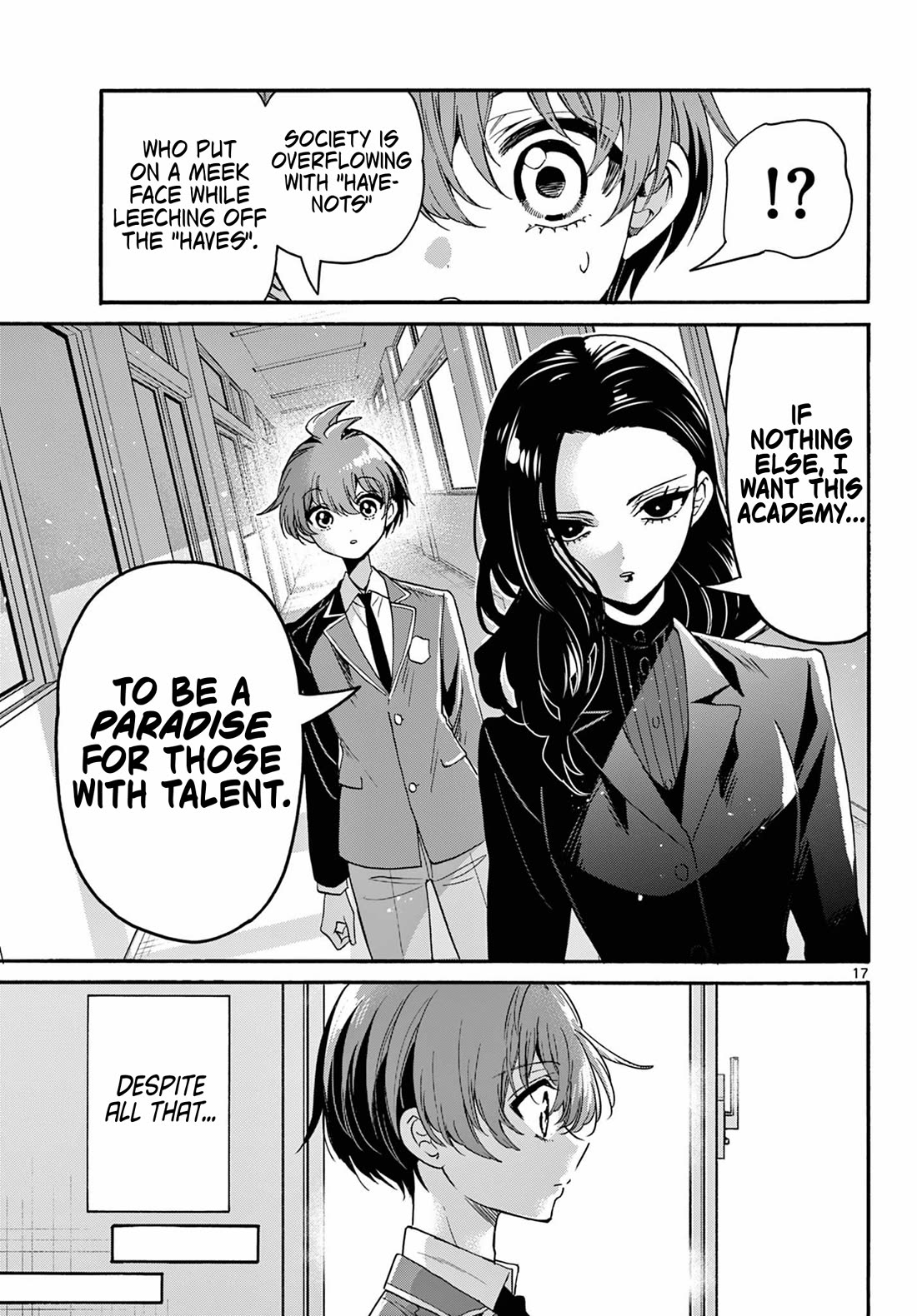 Mikadono Sanshimai wa Angai, Choroi chapter 172 page 17